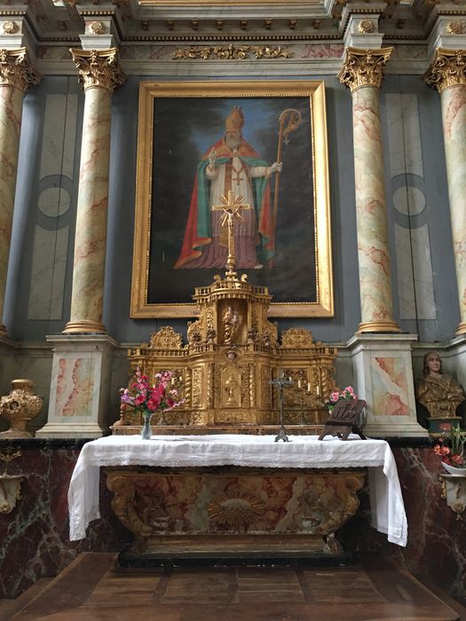 autel, retable, tableau : Saint Lizier