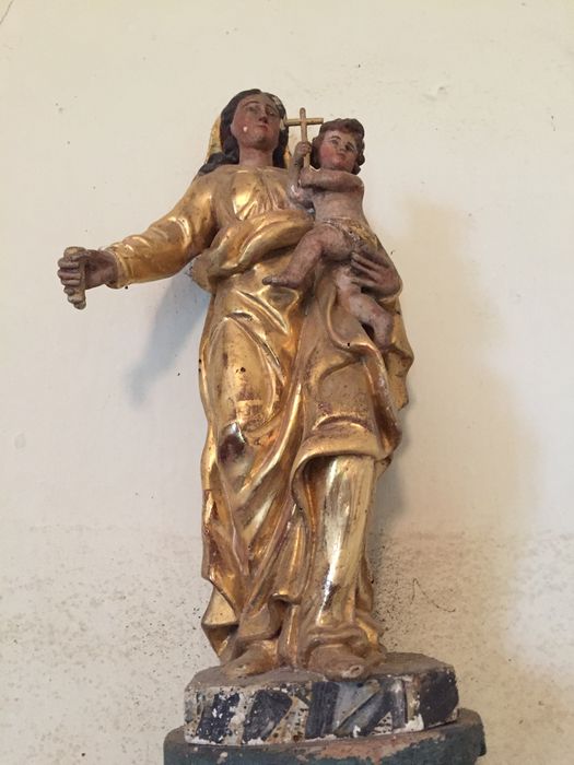 Statue : Vierge à l'Enfant