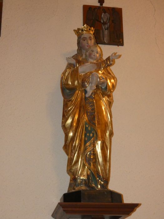 statue : Vierge à l'Enfant