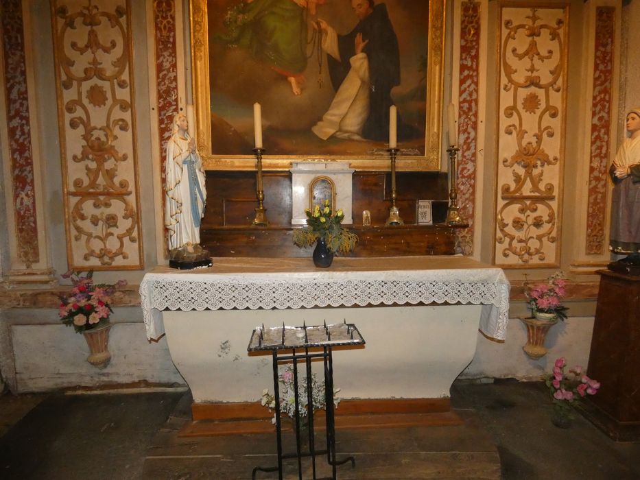 retable, vue partielle