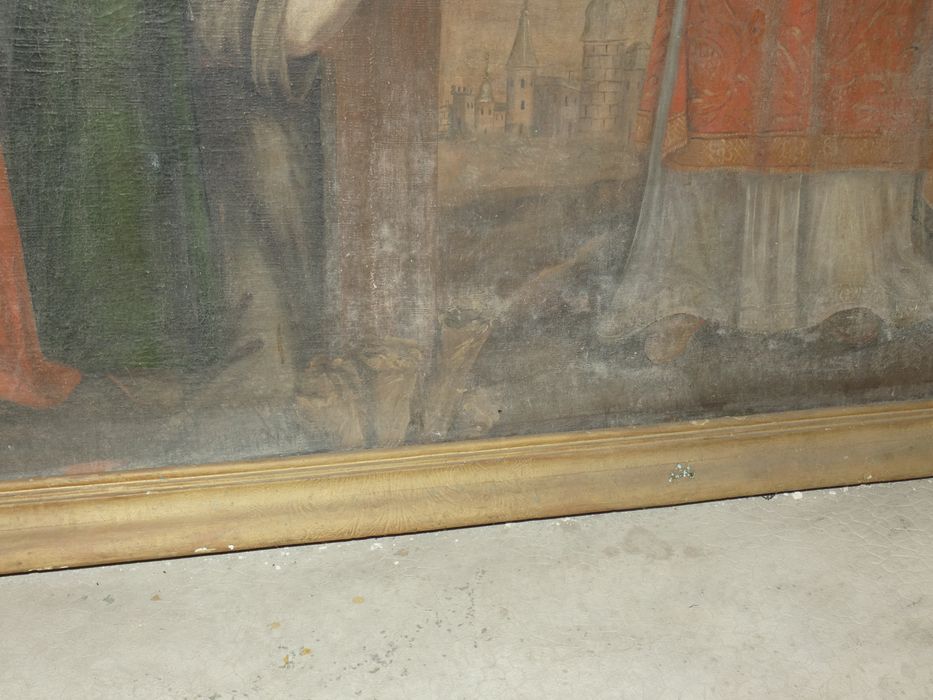 tableau : Crucifixion, détail
