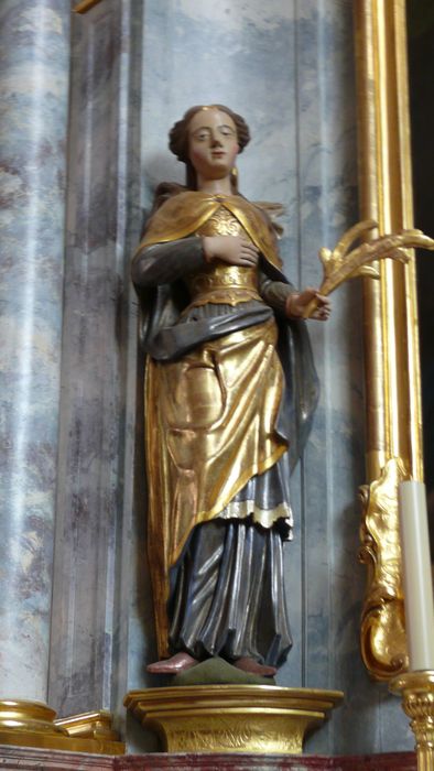 statue : Sainte Marguerite