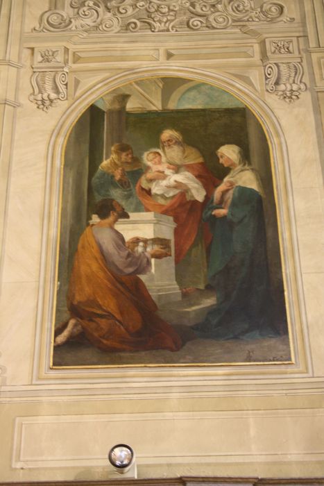 tableau : Présentation de l'enfant au temple