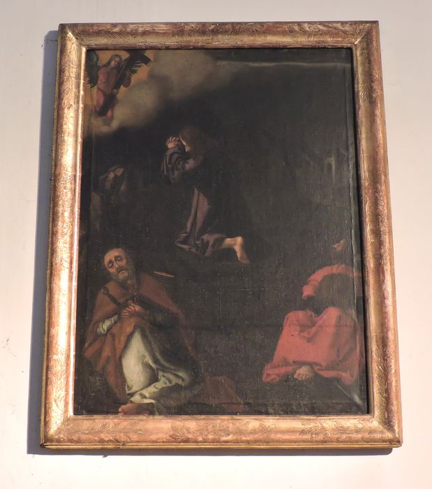 tableau : Jésus au Mont des Oliviers