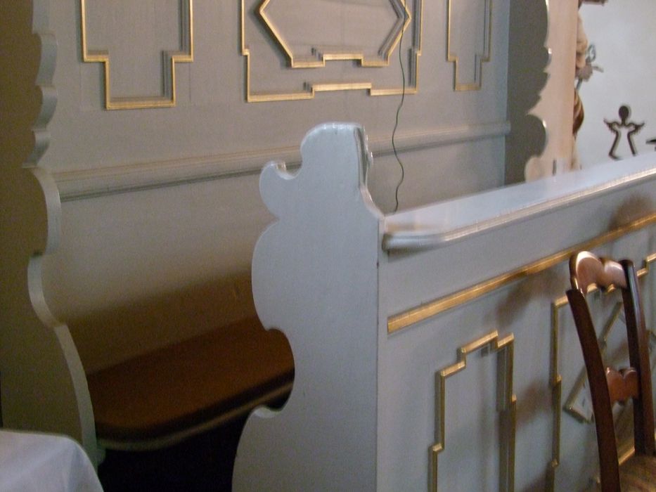 banc de choeur, vue partielle