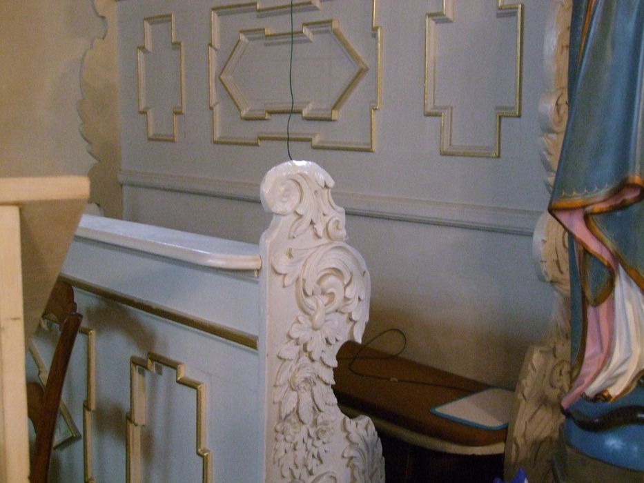 banc de choeur, vue partielle