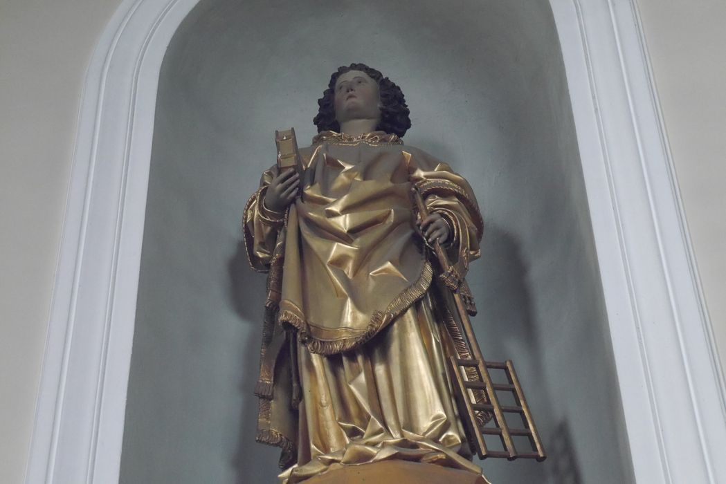 statue : saint Laurent