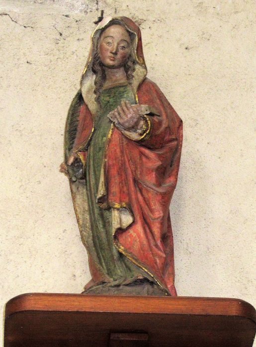 statue : Sainte Catherine