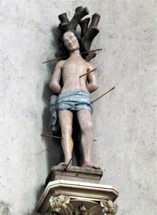 statue : Saint Sébastien