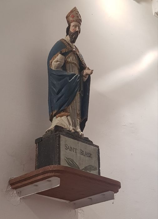 statue : Saint Blaise