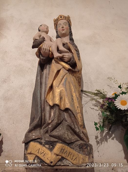 statue : Vierge à l'Enfant