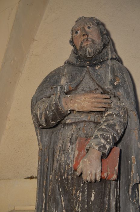 statue : Saint Trivier, vue partielle