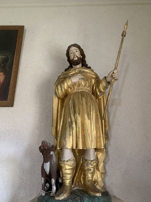 statue : Saint Hubert