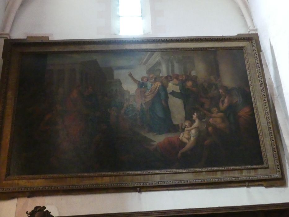 tableau : Prédication de saint Paul