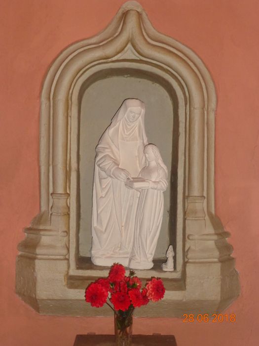 groupe sculpté : Sainte Anne et la Vierge