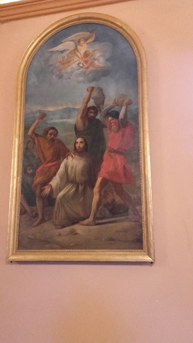 tableau : Lapidation de saint Étienne
