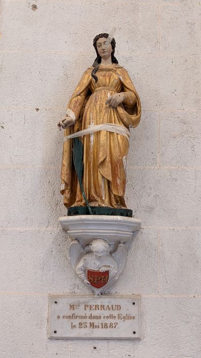 statue : Sainte Philomène