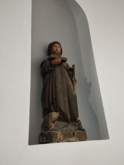 statue : Saint Antoine ermite