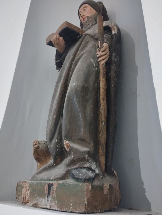 statue : Saint Antoine ermite