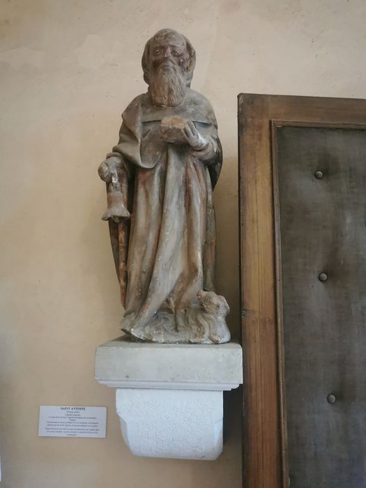 statue : Saint Antoine l'ermite