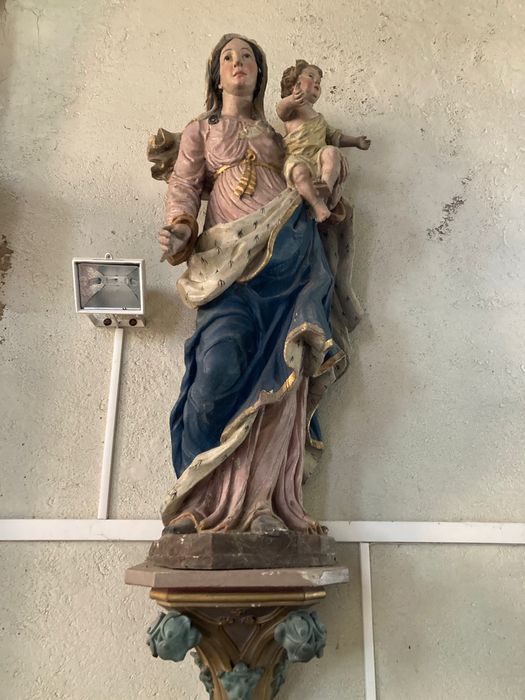 statue : Vierge à l'Enfant