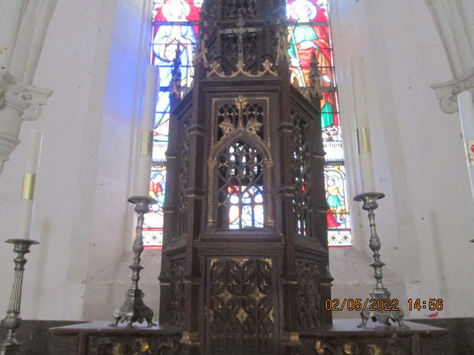 tabernacle pyramidal, détail