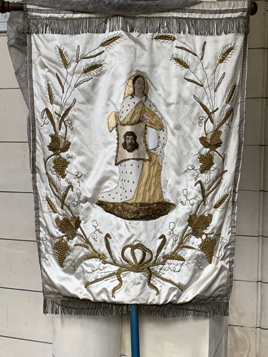 bannière de procession : Sainte Véronique