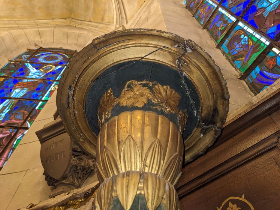 chandelier, détail