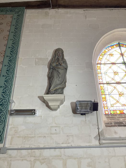 statue : Sainte Ulphe (ou Vierge de poutre de gloire)