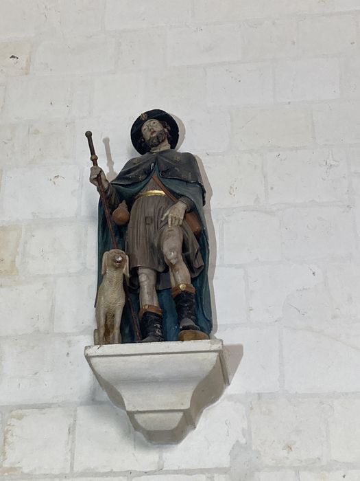 statue : Saint Roch