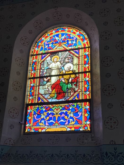 verrière : Délivrance de saint Pierre - © Ministère de la Culture (France), Collectif Objets – Tous droits réservés