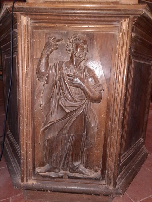 Bas-relief de la chaire : Saint Pierre