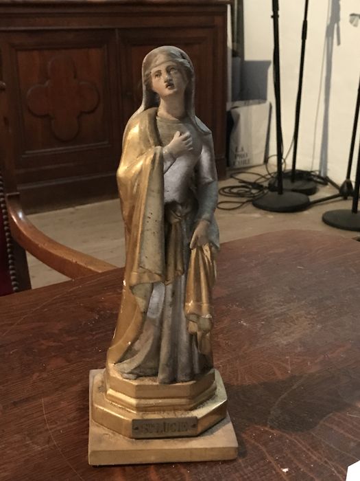 statue (statuette) : Sainte Lucie