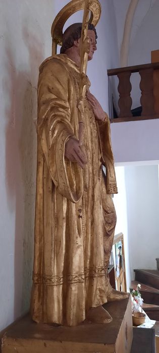 statue : Saint Étienne, profil droit
