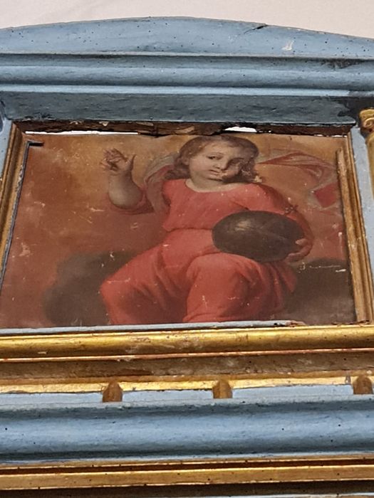 retable de la chapelle latérale nord, détail