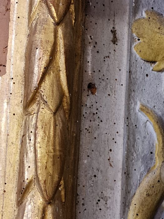 retable dit des Âmes du Purgatoire, détail
