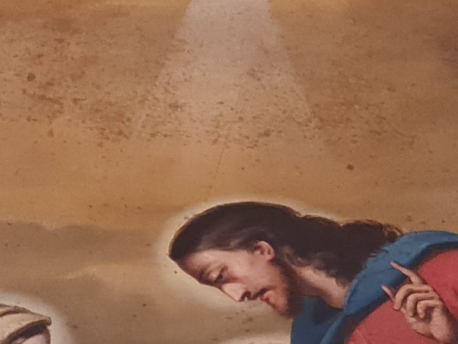 tableau : Mort de Saint Joseph, détail