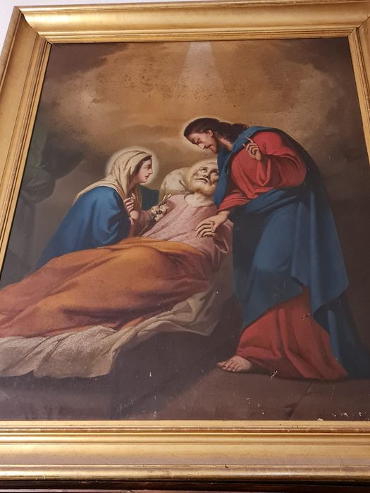 tableau : Mort de Saint Joseph