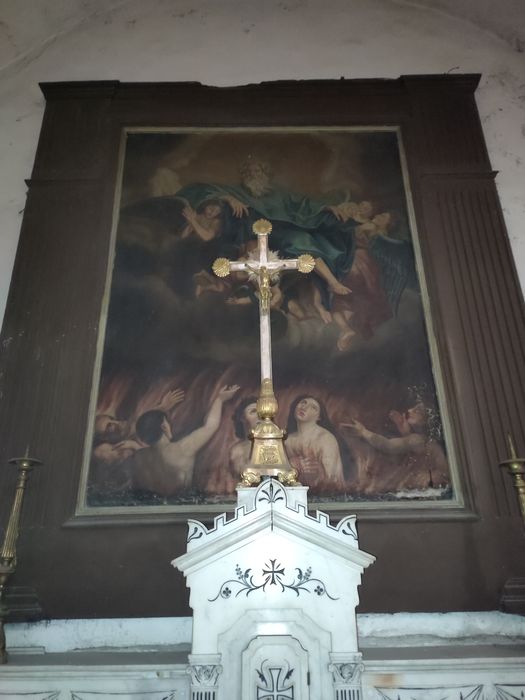 retable de la Miséricorde, tableau : Les Âmes du purgatoire