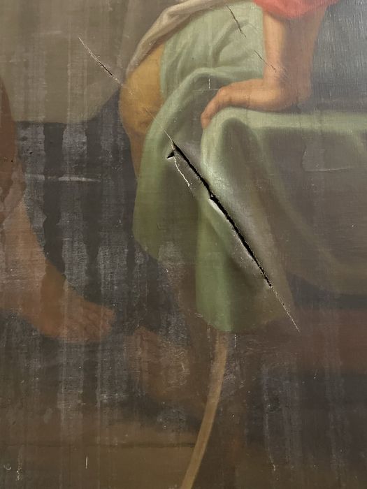 tableau : La Cène, détail