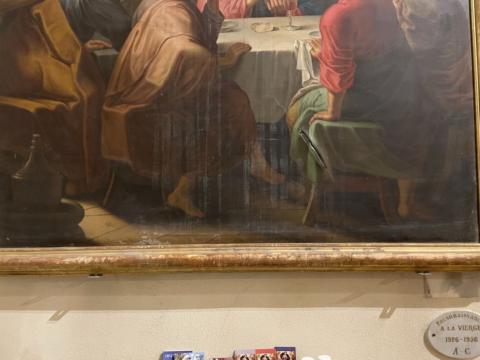 tableau : La Cène, détail