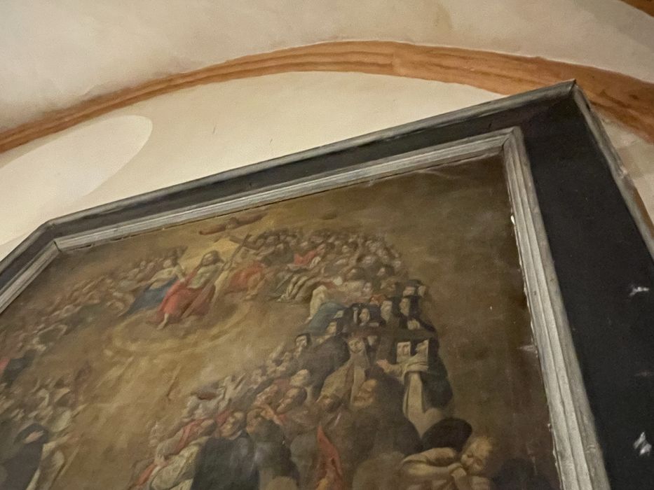tableau : Jugement dernier, vue partielle