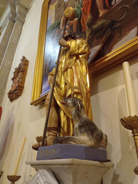 statue : Saint Roch