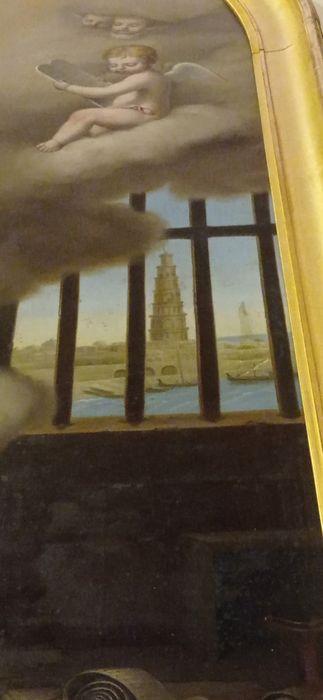 tableau : Apothéose de Saint Pierre d'Alexandrie, détail