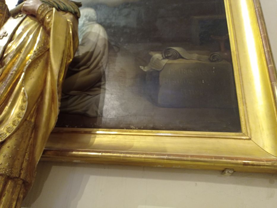 tableau : Apothéose de Saint Pierre d'Alexandrie, détail