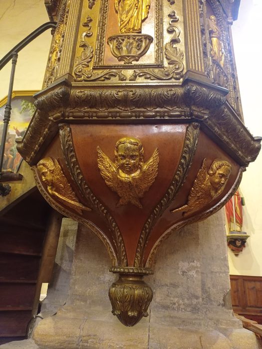 chaire à prêcher, détail