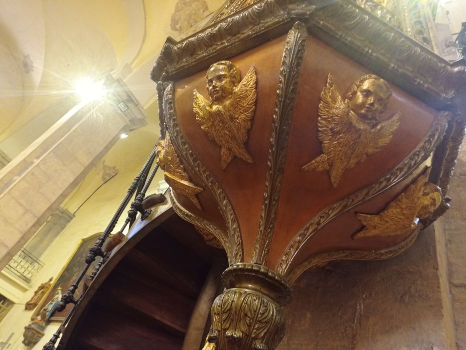 chaire à prêcher, détail