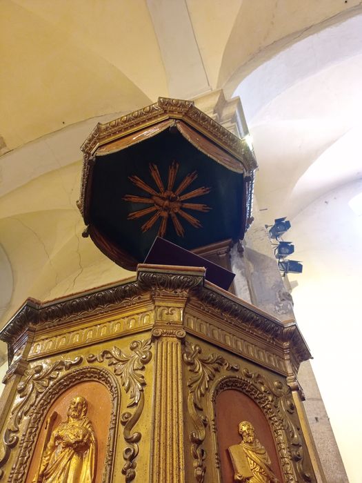 chaire à prêcher, vue partielle