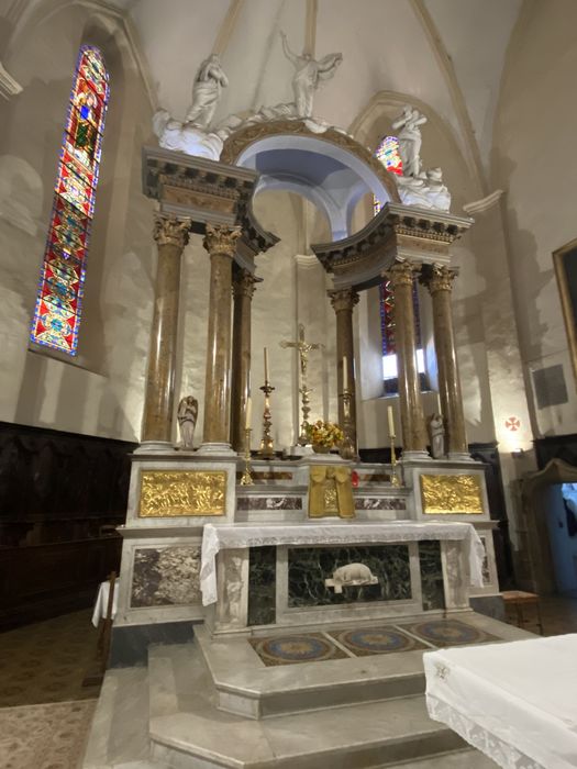 maître-autel, ciborium (baldaquin)