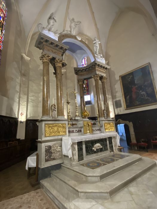 maître-autel, ciborium (baldaquin)